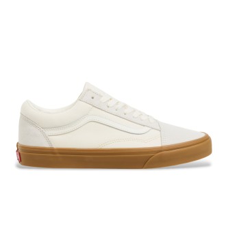 Vans Zapatillas de piel Old Skool beige