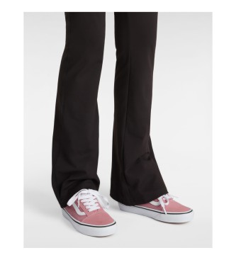 Vans Różowe skórzane buty sportowe Old Skool