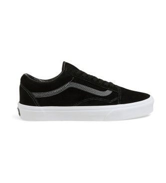 Vans Baskets en cuir Old Skool noires