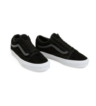 Vans Baskets en cuir Old Skool noires