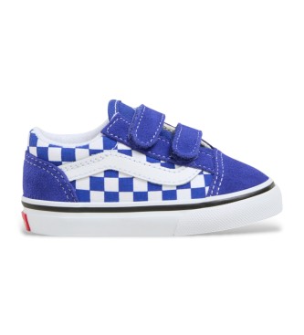 Vans Sneakers Old Skool V in pelle blu