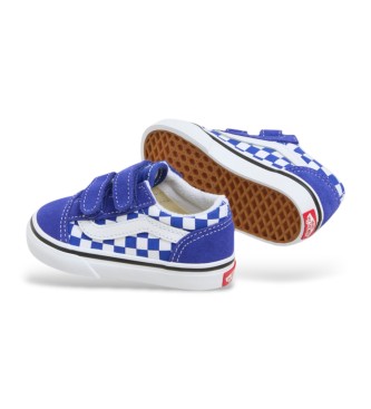 Vans Sneakers Old Skool V in pelle blu