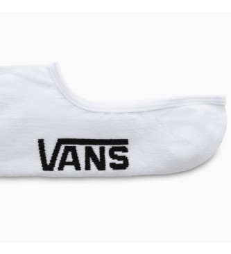 Vans Pakke 3 Invisible Socks Classic hvid