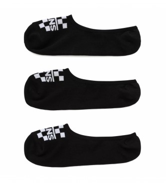 Vans Pack 3 Pairs of Invisible Socks white