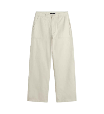 Vans Locker sitzende Tischlerhose Union beige