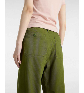 Vans Loose fitting carpenter's trousers Union green