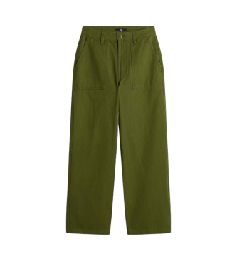 Vans Loose fitting carpenter's trousers Union green