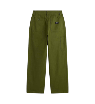 Vans Loose fitting carpenter's trousers Union green