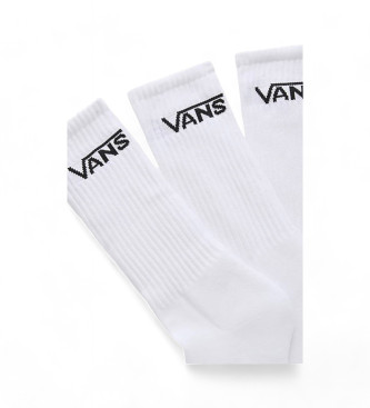 Vans St med tre Classic Crew-strmper, hvide