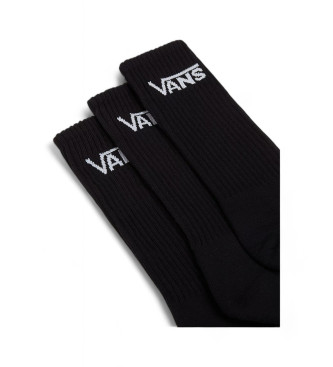 Vans Dreierpack Classic Crew Socken schwarz