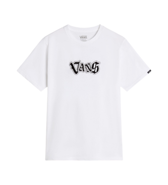 Vans T-shirt Shattered blanc