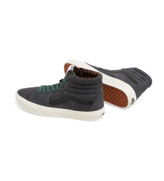 Vans Zapatillas de piel SK8-Hi gris