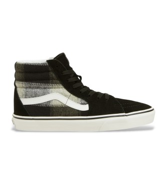 Vans Skórzane buty treningowe SK8-Hi w kolorze czarnym