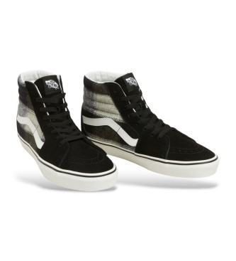 Vans Skórzane buty treningowe SK8-Hi w kolorze czarnym