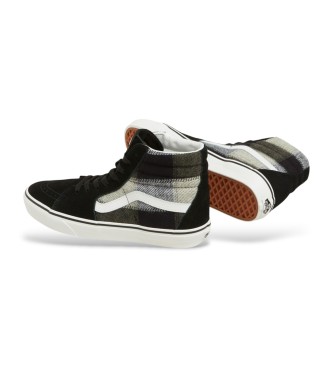 Vans Skórzane buty treningowe SK8-Hi w kolorze czarnym