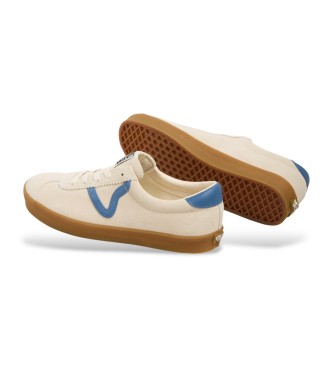 Vans Sapatilhas de couro Sport Gum Pop low top   bege