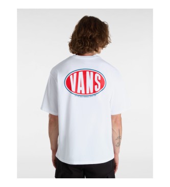 Vans T-shirt branca com spray