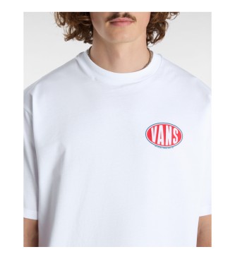 Vans T-shirt branca com spray