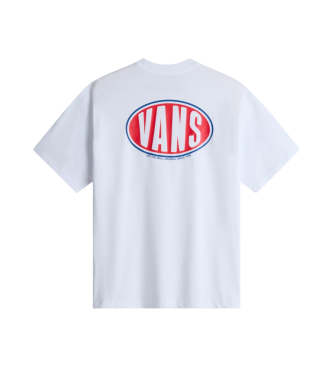 Vans T-shirt branca com spray