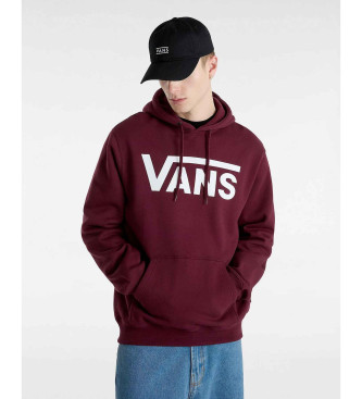 Vans Sudadera con capucha Classic granate