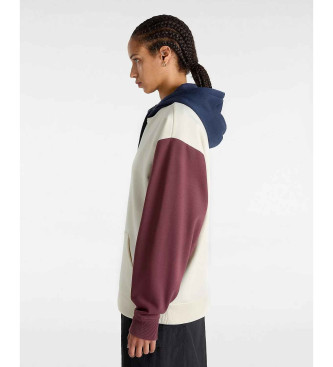 Vans Sudadera con capucha Colorblock blanco