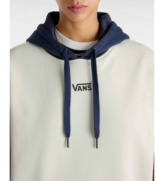 Vans Sweatshirt com capuz colorida branca