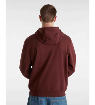 Vans Locker geschnittener Kapuzenpulli Essential braun