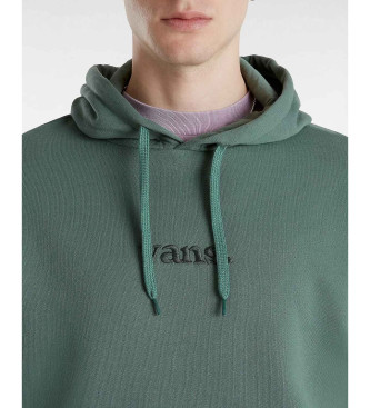 Vans Sudadera con capucha de corte holgado Essential verde