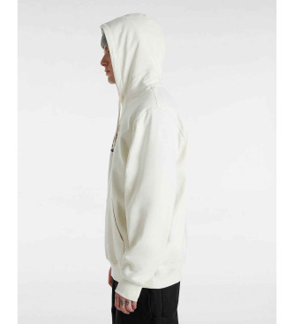 Vans Loose fitting hooded sweatshirt Fish white