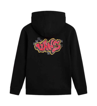 Vans Tagged hoodie zwart