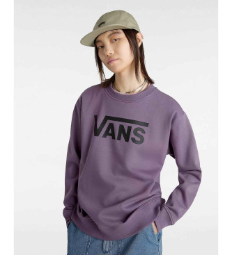 Vans Klassisk boyfriend sweatshirt med V-hals, lila