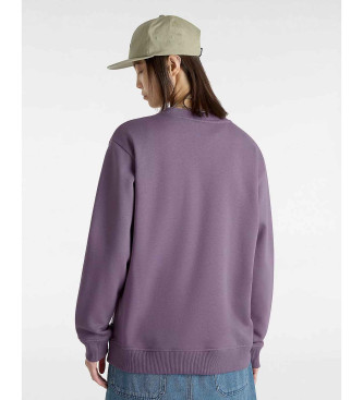 Vans Klassisk boyfriend sweatshirt med V-hals, lila