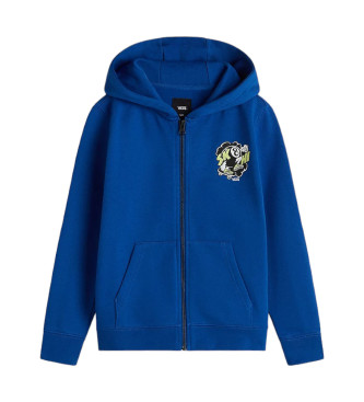 Vans Sweatshirt Kd Sk8 Hi Ball blauw