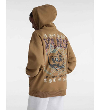 Vans Sudadera Skull Os marrn