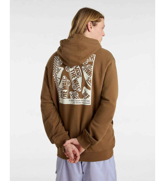 Vans Sweatshirt Vd Box Po marron