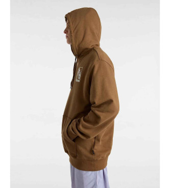 Vans Sweatshirt Vd Box Po marron