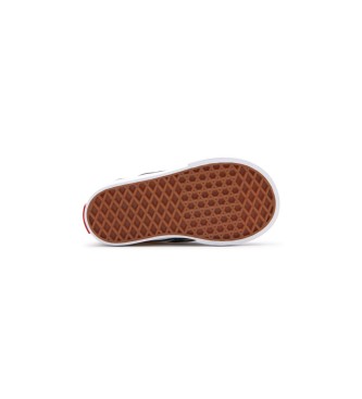 Vans Checkboard Classic Slip-On Scarpe Bianche, Nere