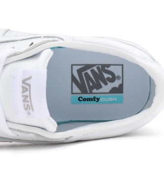 Vans Lowland Cc Leather Sneakers white