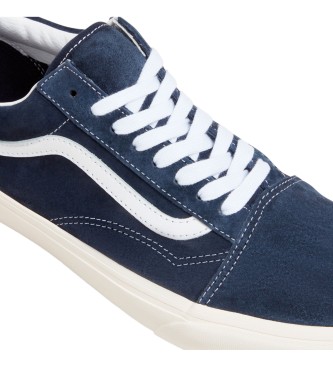 Vans Sapatilhas Old Skool em pele azul