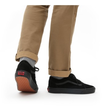 Vans Zapatillas Old Skool De Ante Negro