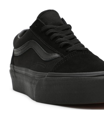 Vans Old Skool Platform Sneakers zwart