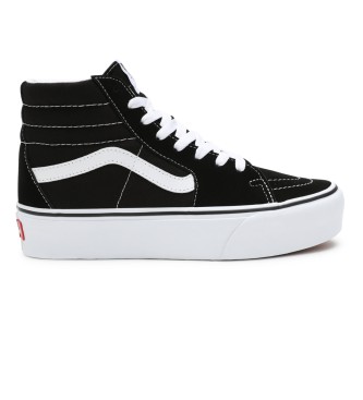 Vans Sk8-Hi 2.0 Suede Platform Sneakers Black