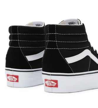 Vans Sk8-Hi 2.0 Suede Platform Sneakers Black