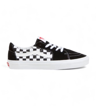 Vans UA SK8-Low usnjeni čevlji črni