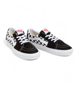 Vans Skórzane buty UA SK8-Low w kolorze czarnym