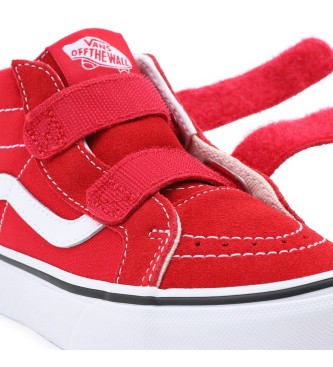 Vans Trainers Sk8-Mid Reissue V red