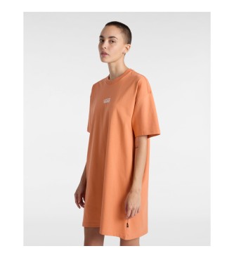 Vans T-shirt dress Center Vee orange