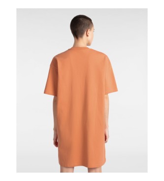 Vans T-shirt dress Center Vee orange