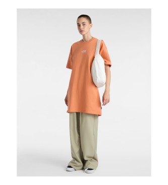 Vans T-shirt dress Center Vee orange