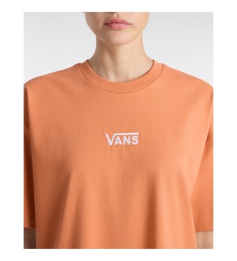 Vans T-shirt dress Center Vee orange